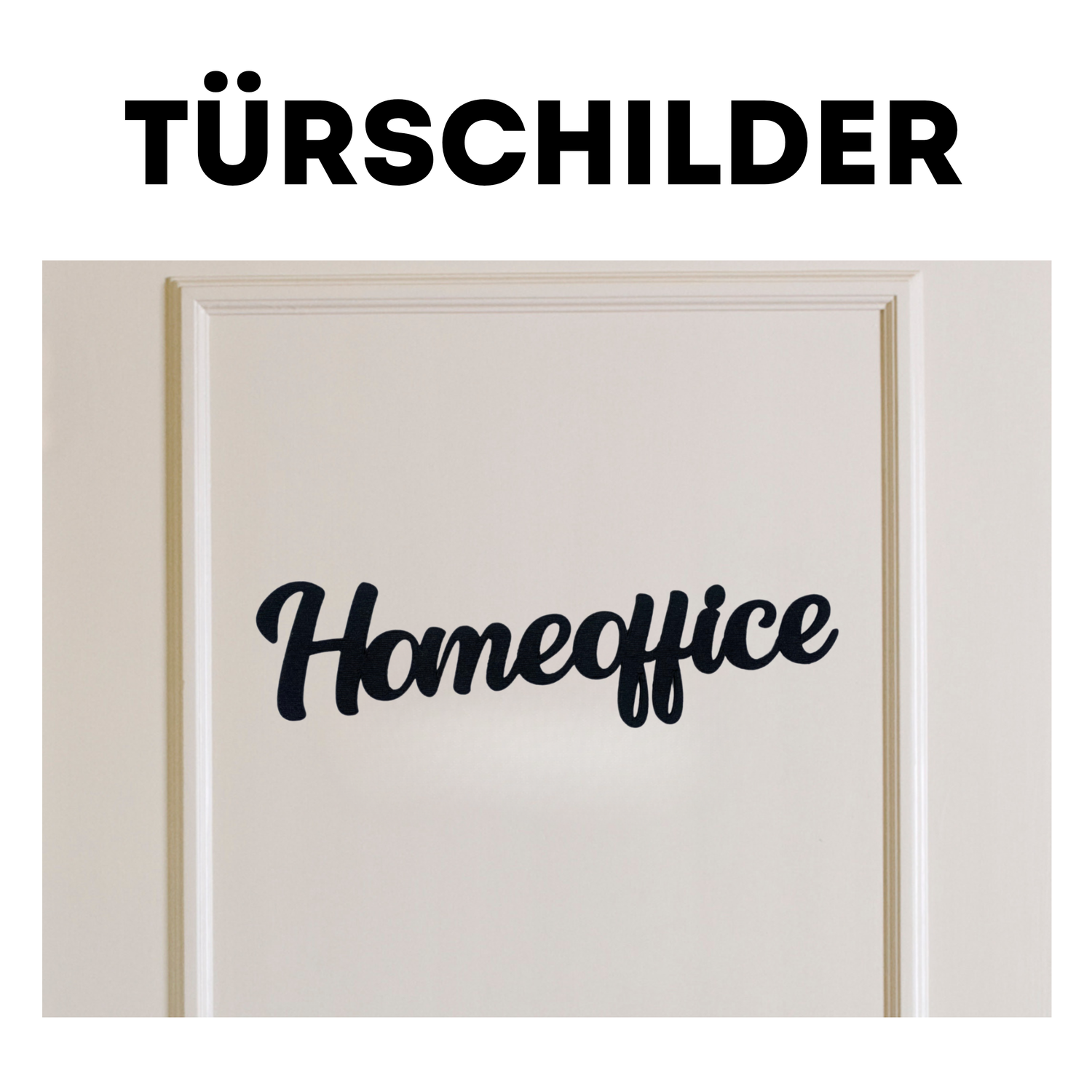 Türschilder