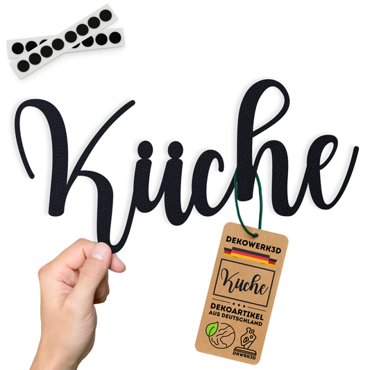 Küche elegant Schild