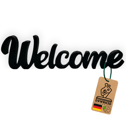 Welcome Aufsteller