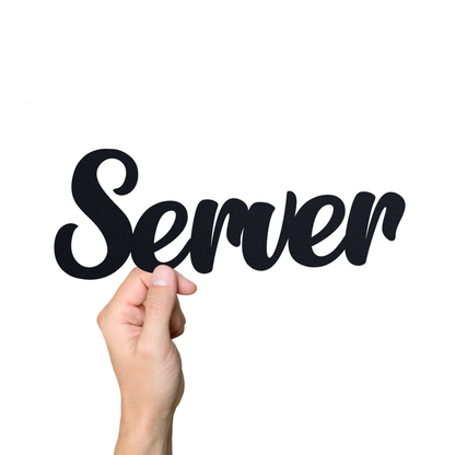Server Schild