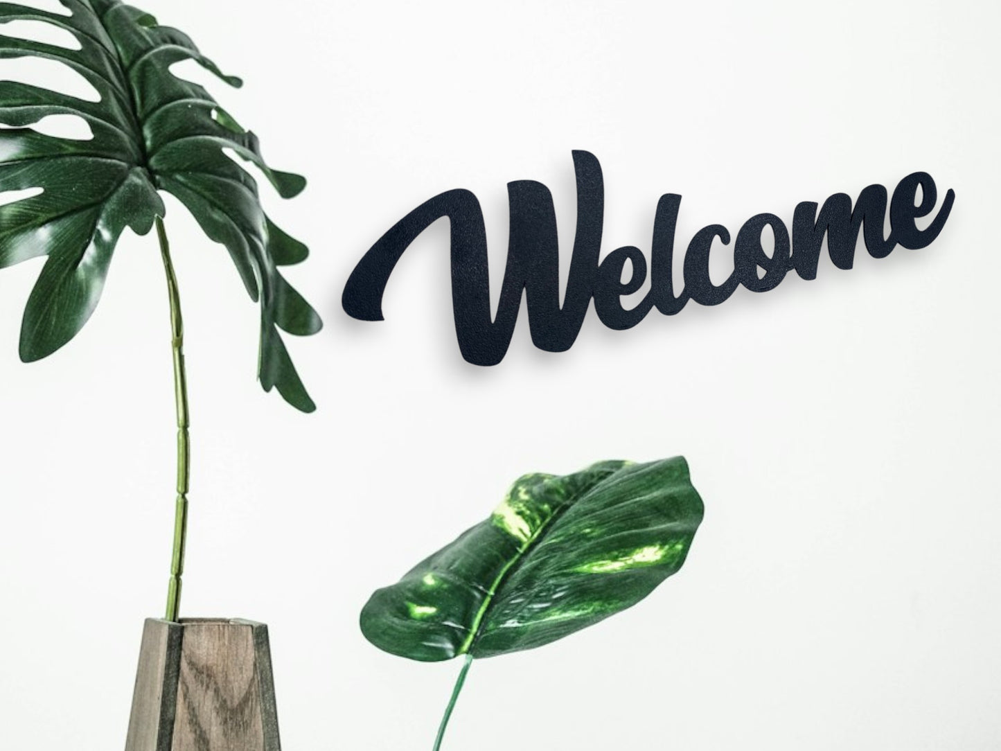 welcome elegant Schild