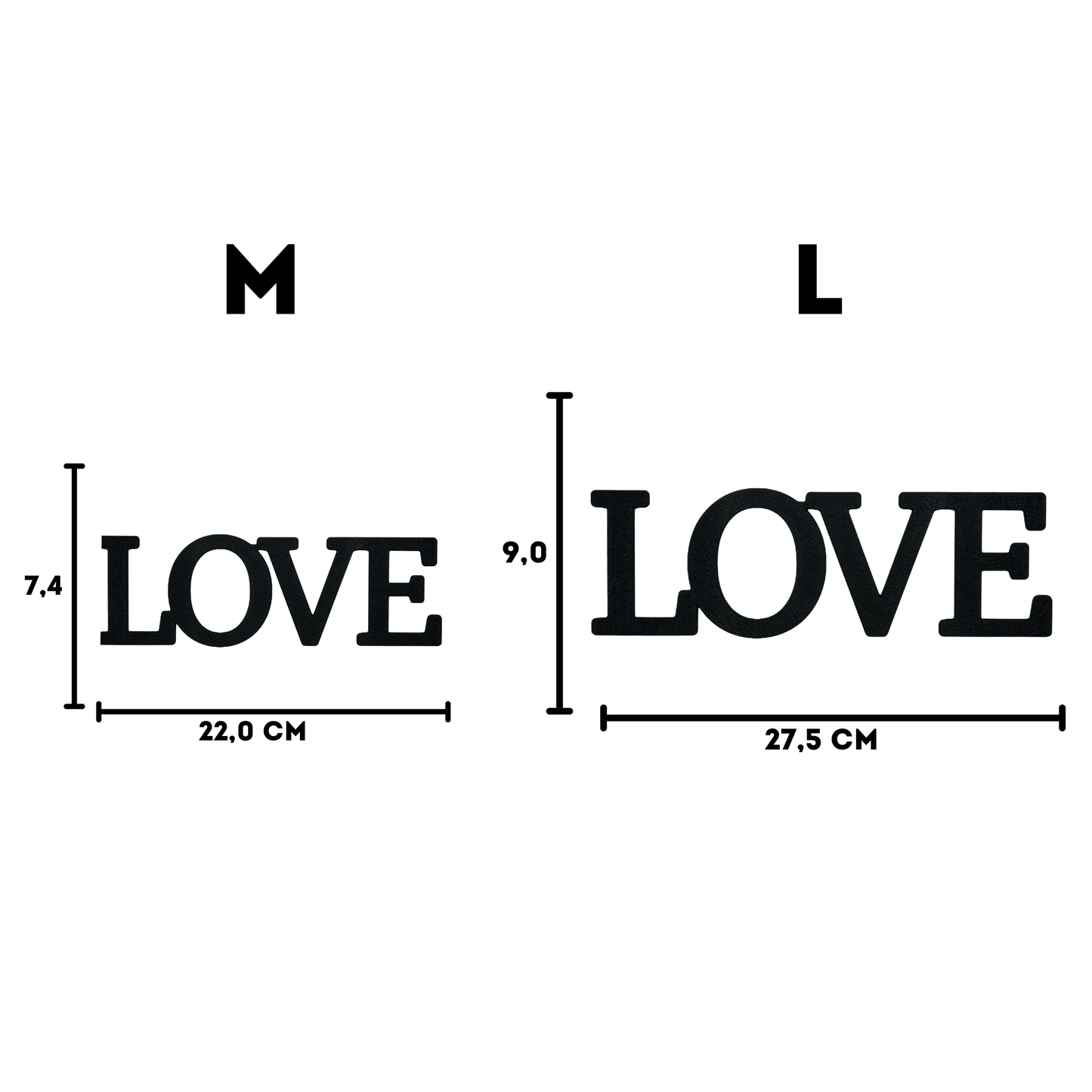 LOVE Schild