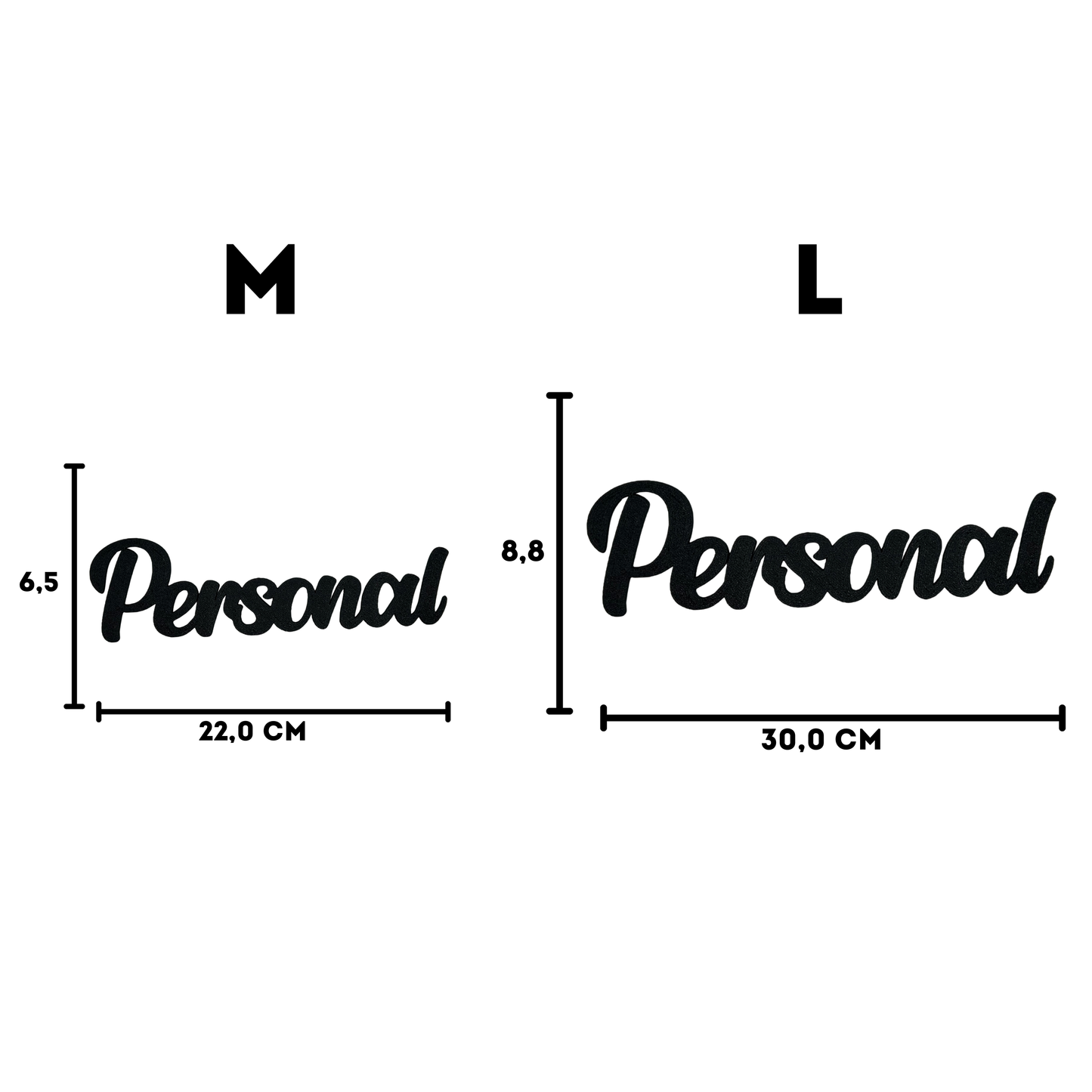 Personal Türschild