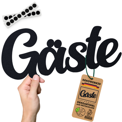 Gäste Türschild
