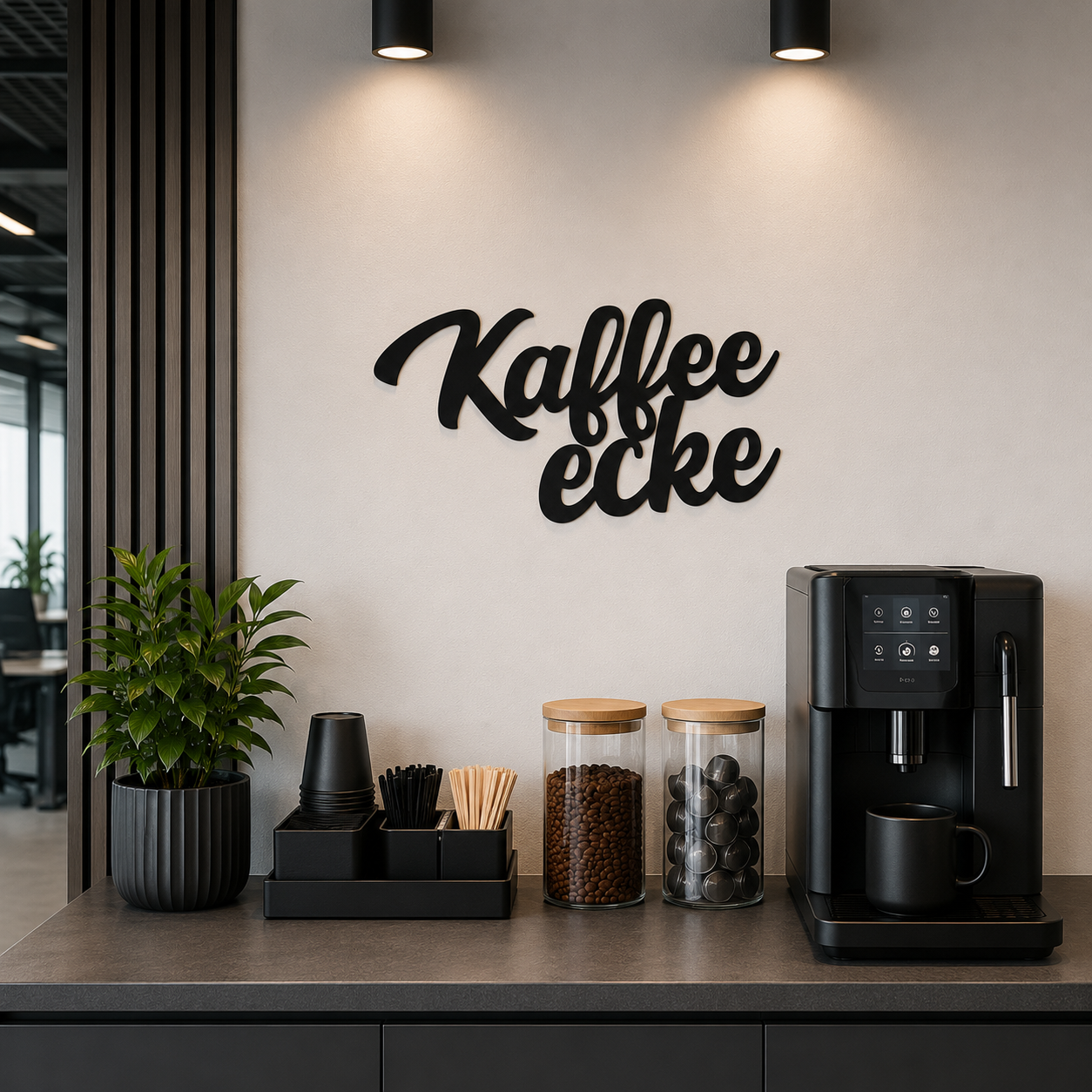 Kaffeeecke Schild