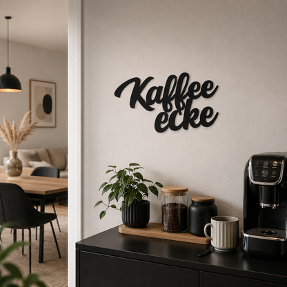 Kaffeeecke Schild