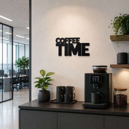 Coffee time Schild