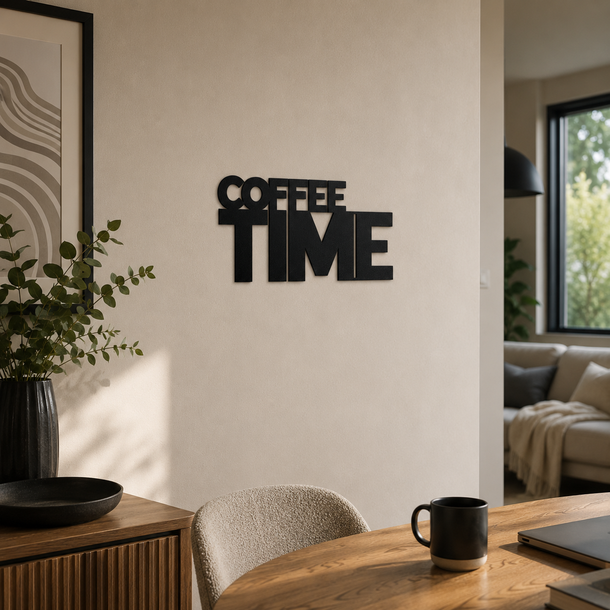 Coffee time Schild