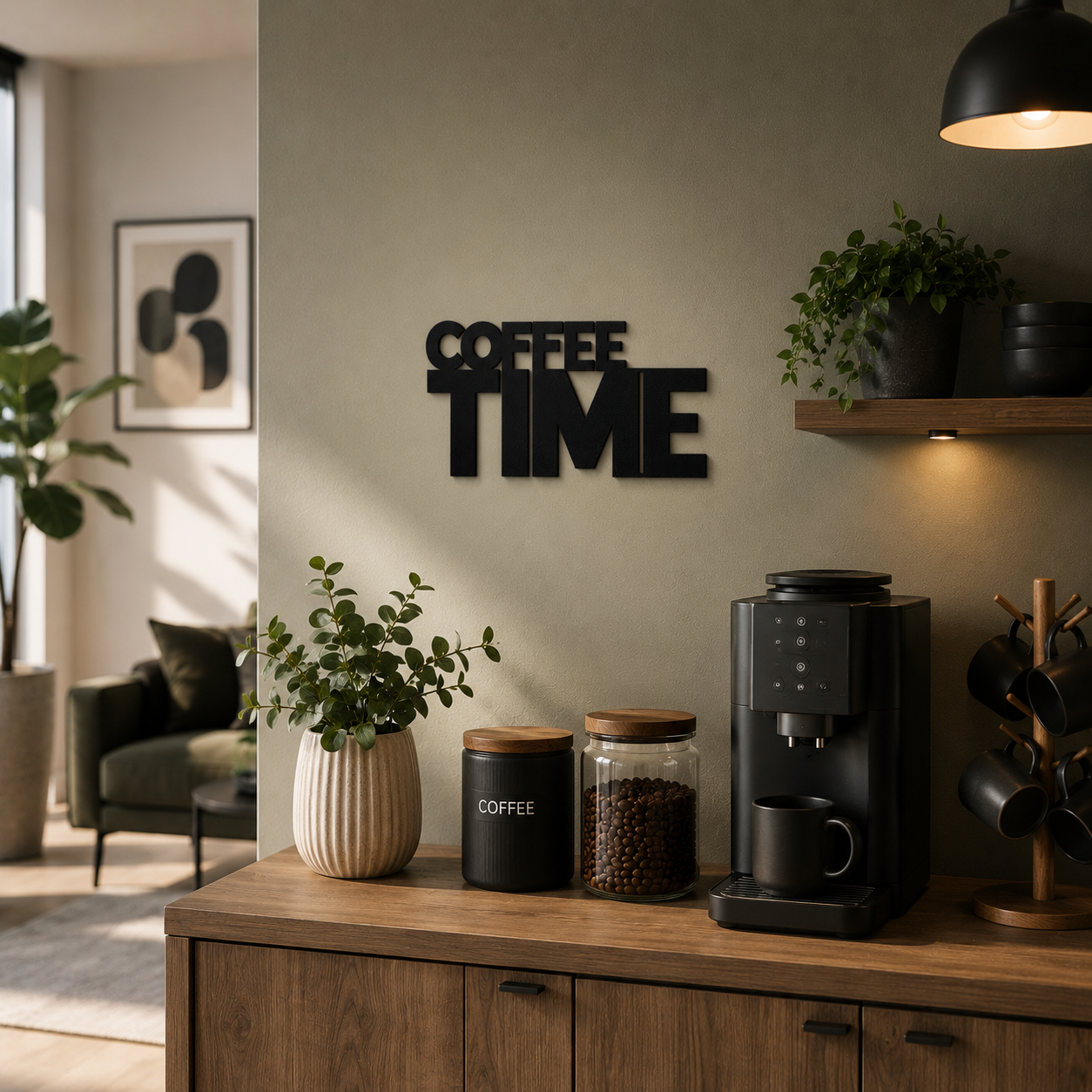 Coffee time Schild