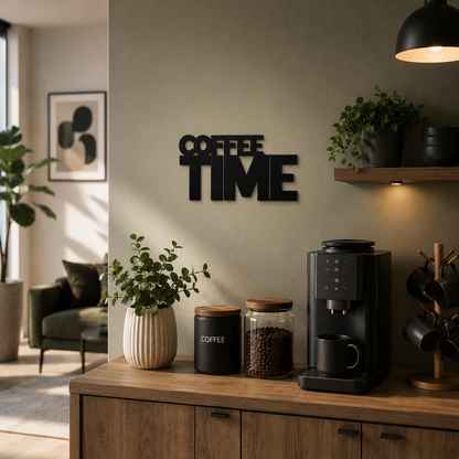 Coffee time Schild