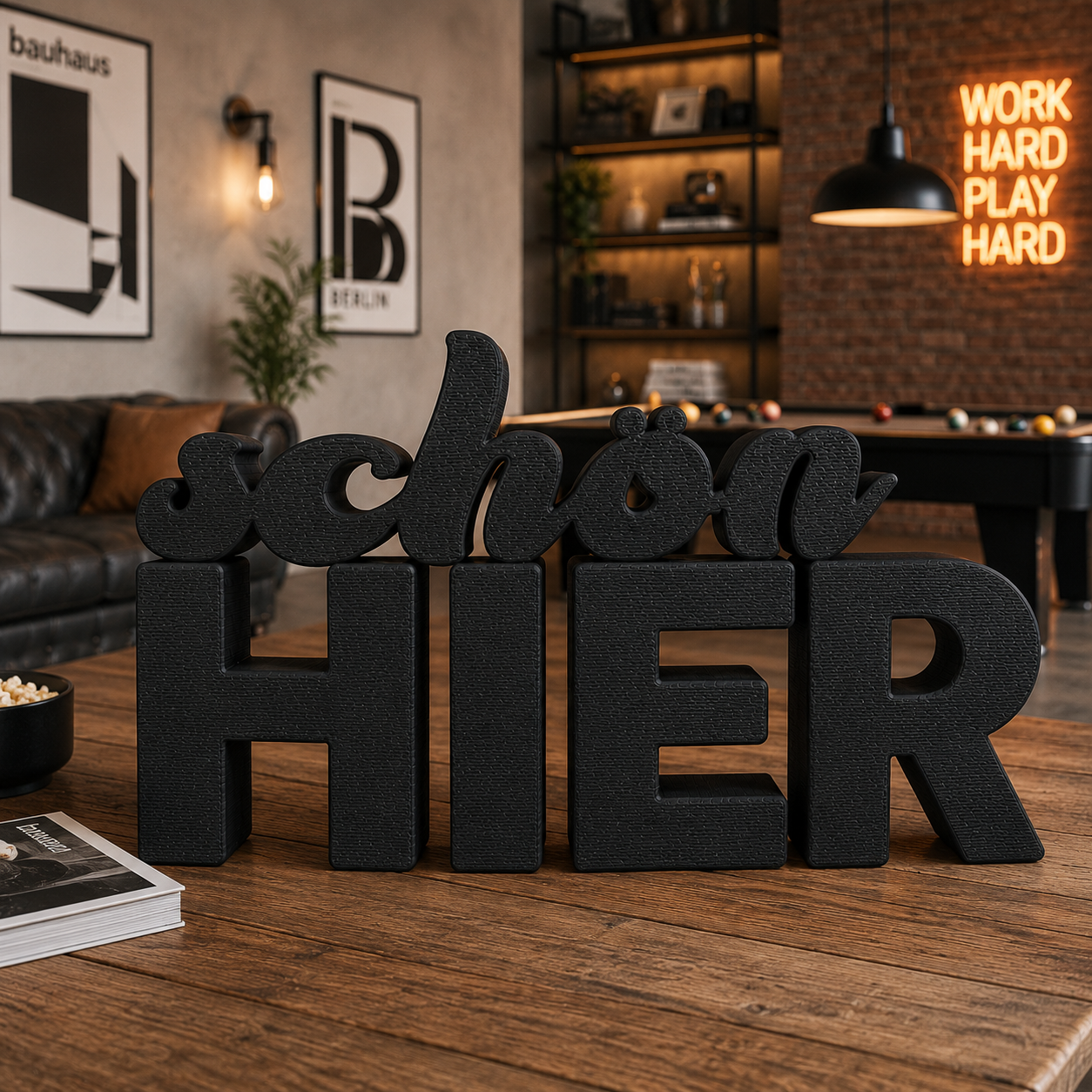 Schön Hier Aufsteller