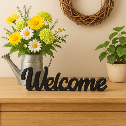 Welcome Aufsteller