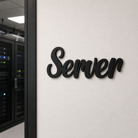 Server Schild