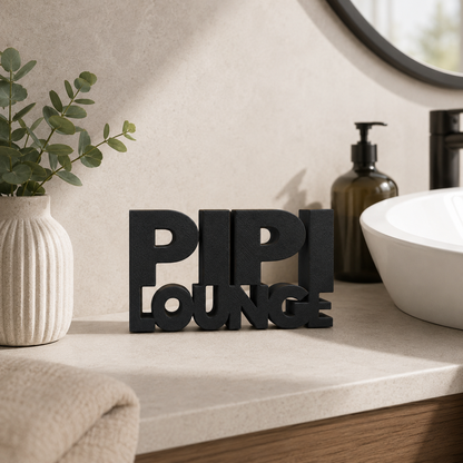 Pipi Lounge Aufsteller