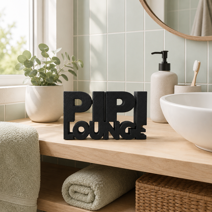 Pipi Lounge Aufsteller