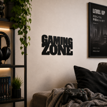 Gaming Zone Schild