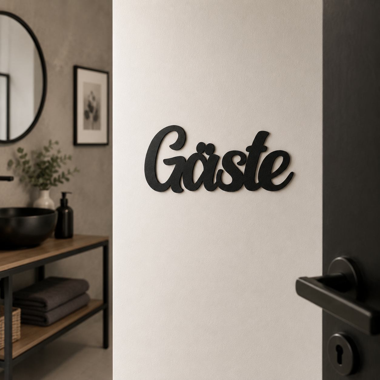 Gäste Türschild