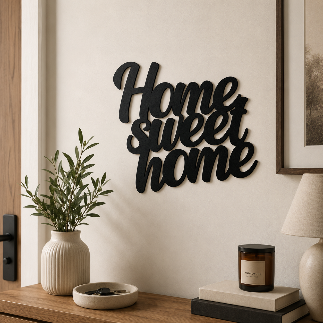 Home sweet home Schild