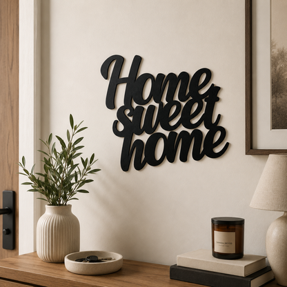 Home sweet home Schild