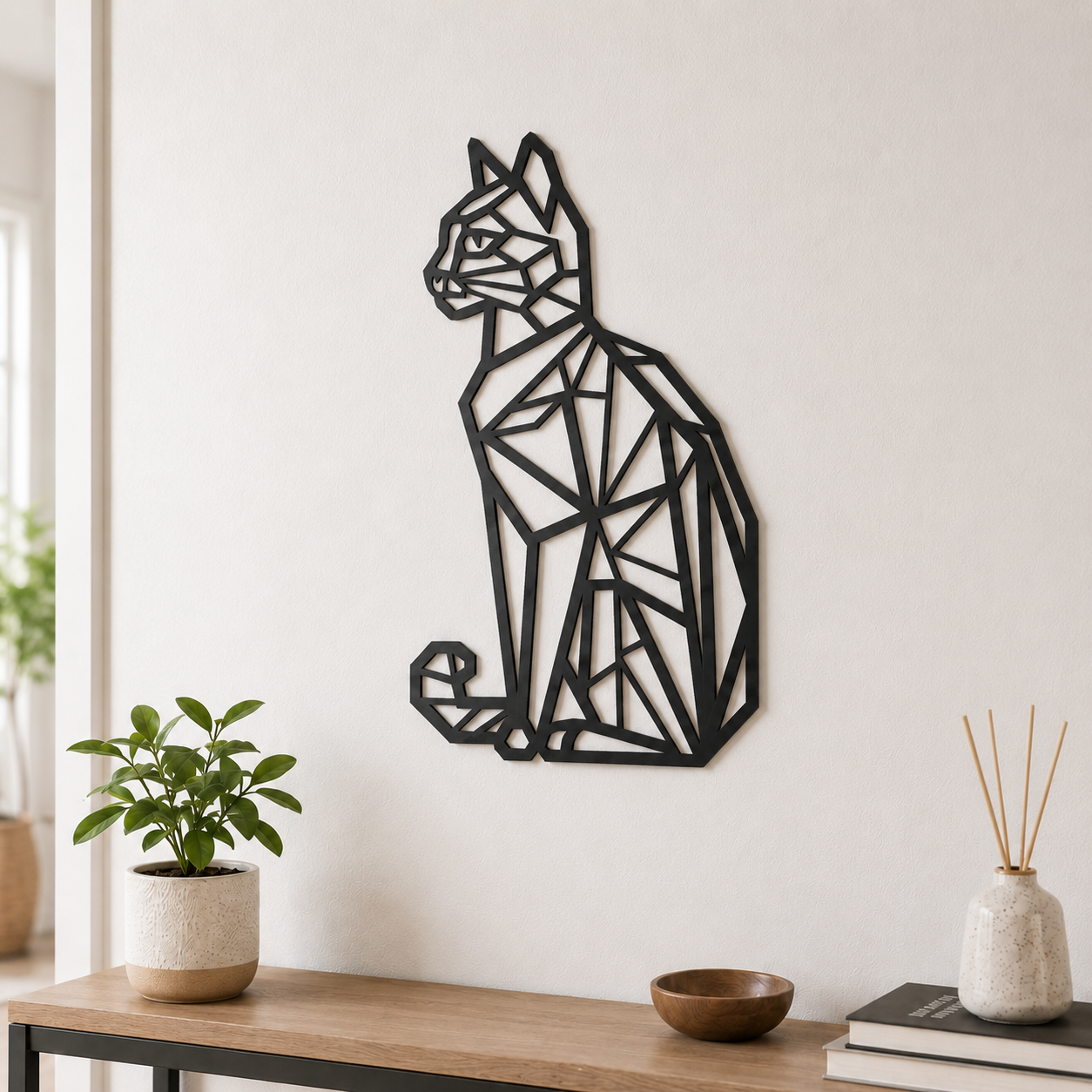 Katze Schild