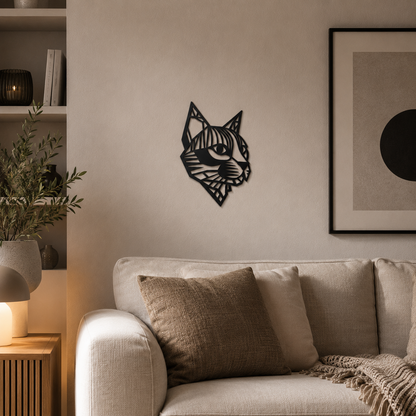 Katze Schild