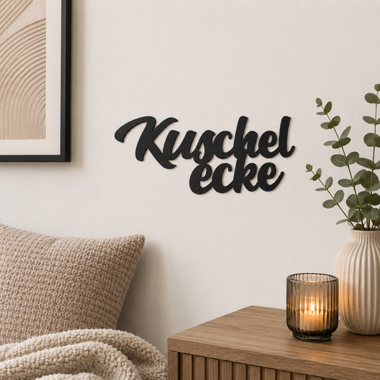 Kuschelecke Schild