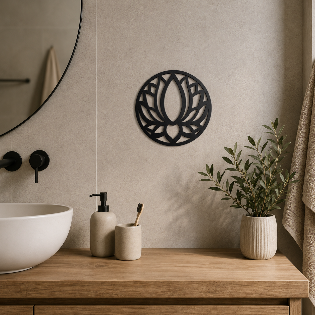 Lotus Schild