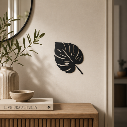 Monstera Schild