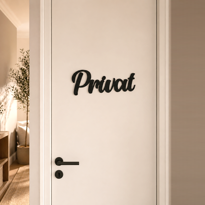 Privat Schild