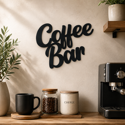 Coffee Bar Schild