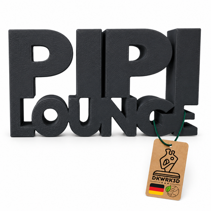 Pipi Lounge Aufsteller