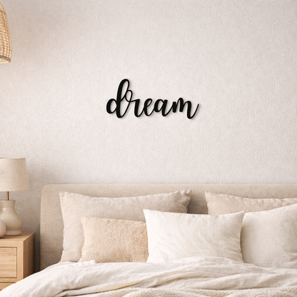 Dream elegant Schild