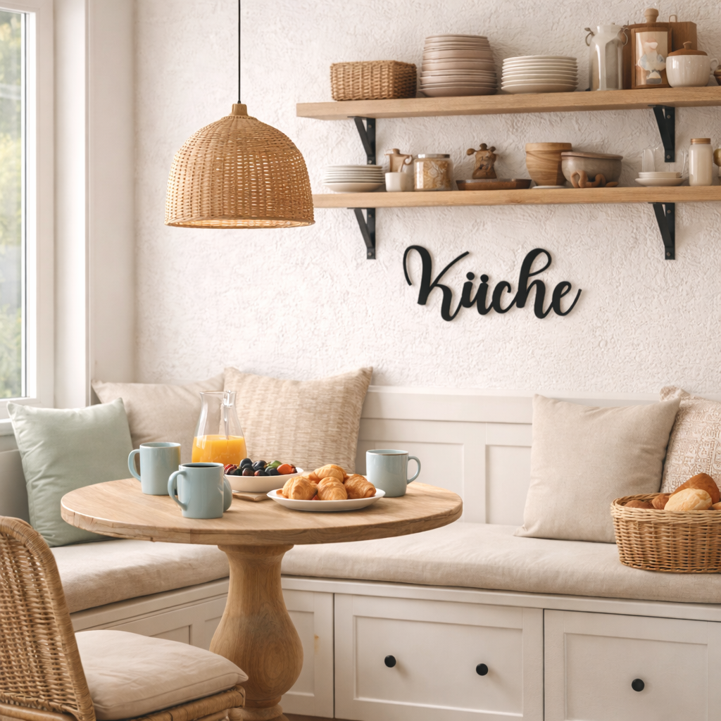 Küche elegant Schild