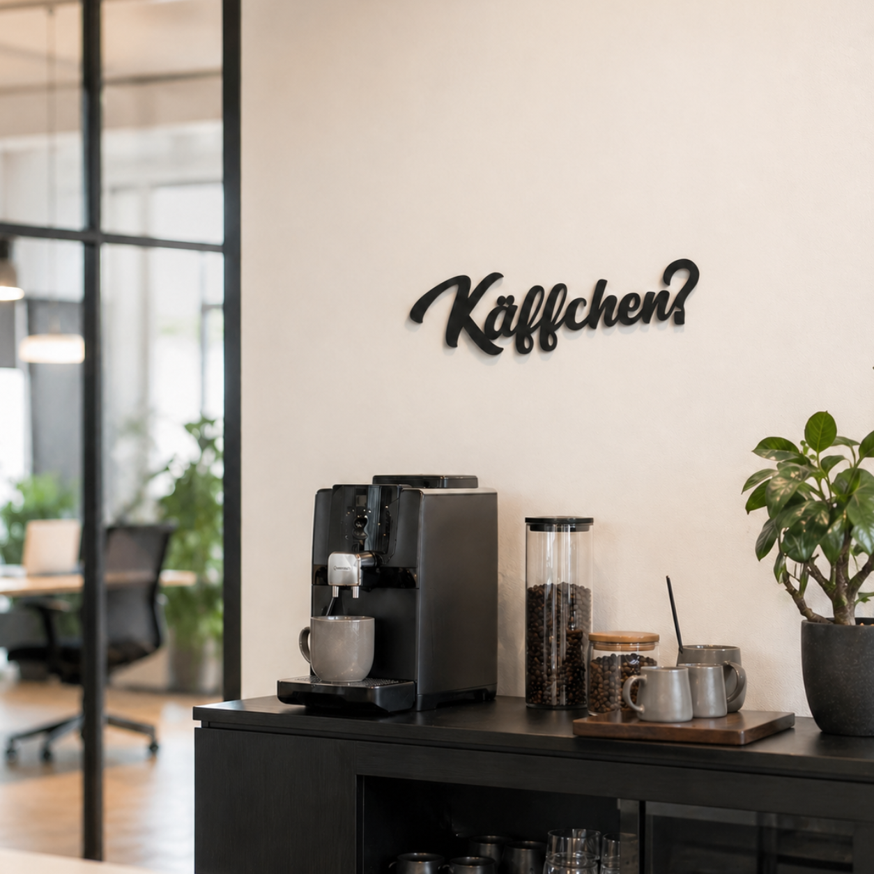 Käffchen? Schild