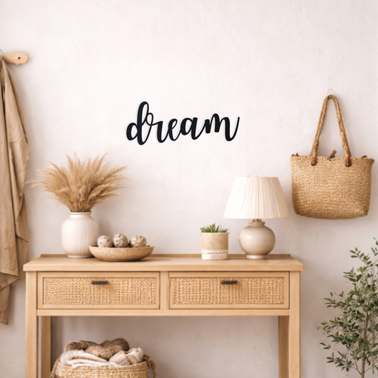Dream elegant Schild