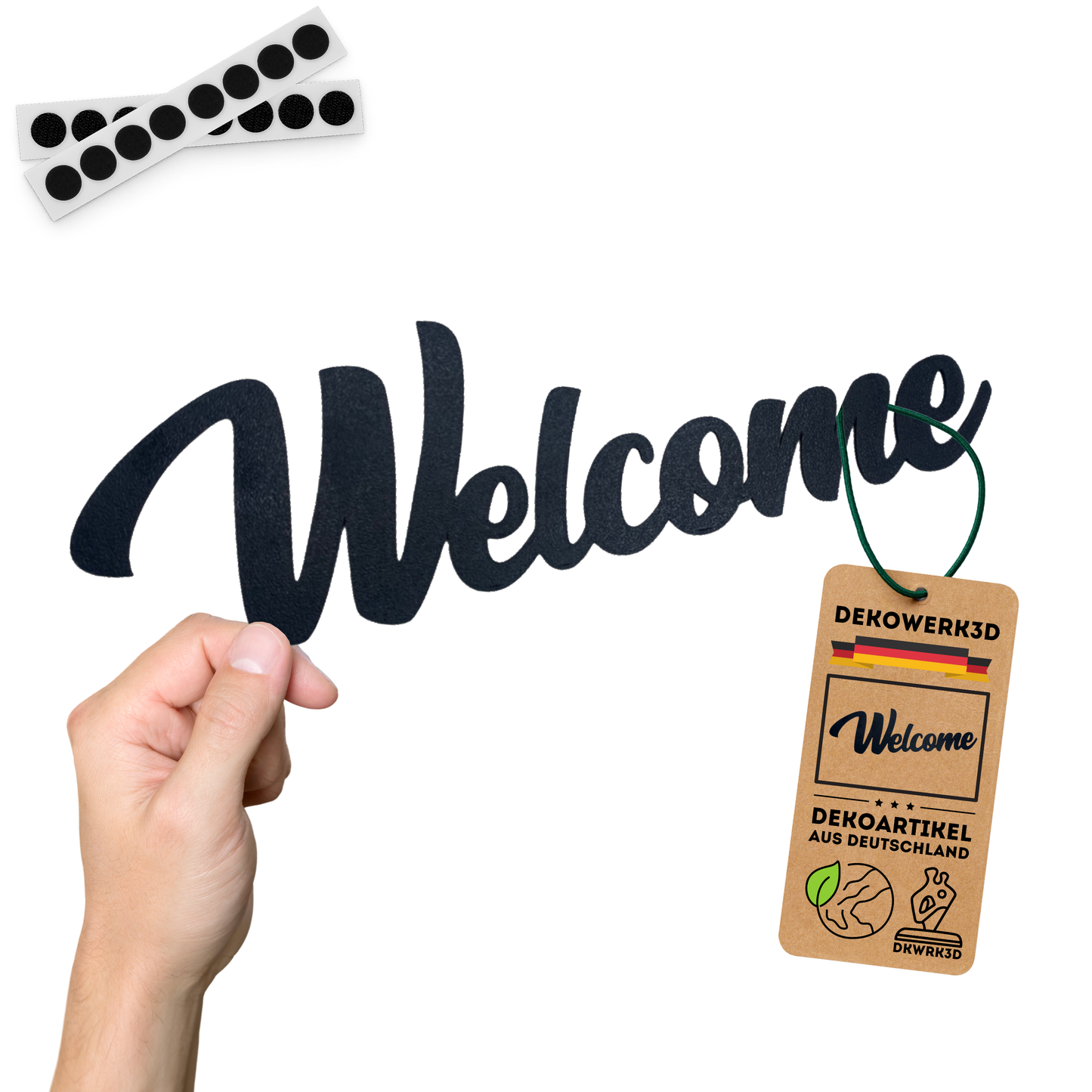 welcome elegant Schild