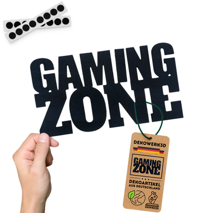 Gaming Zone Schild