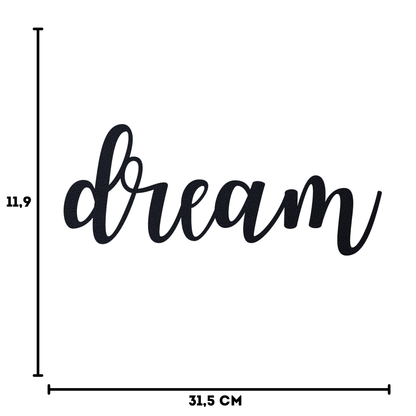 Dream elegant Schild