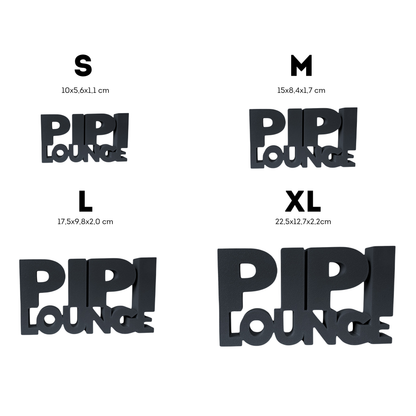 Pipi Lounge Aufsteller