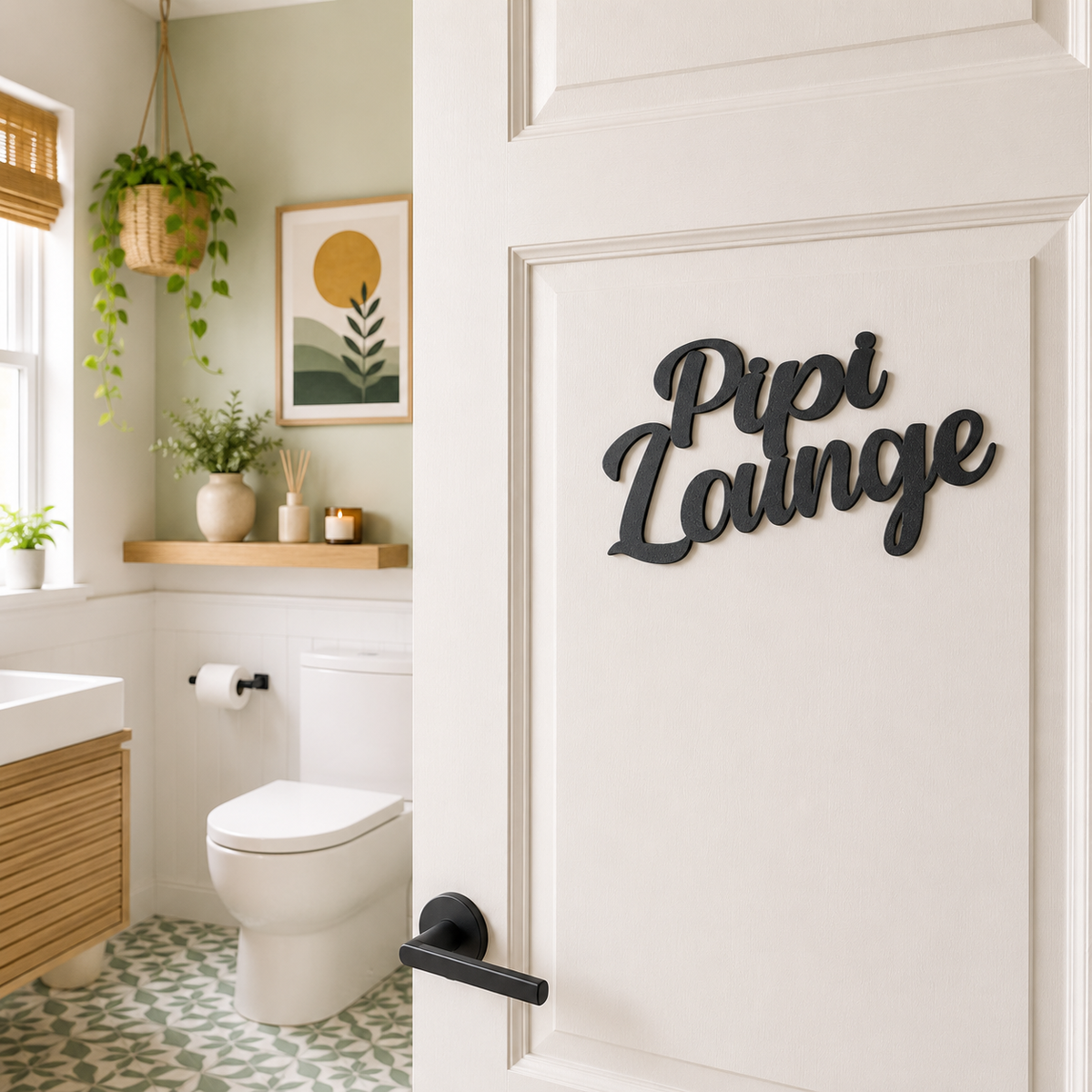 Pipi Lounge Schild