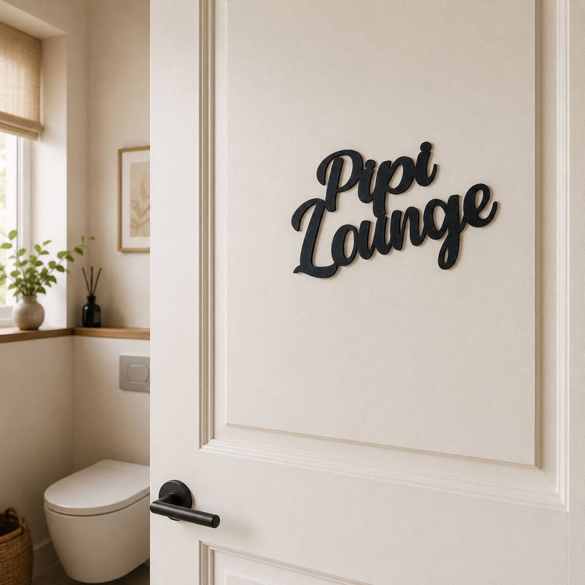 Pipi Lounge Schild