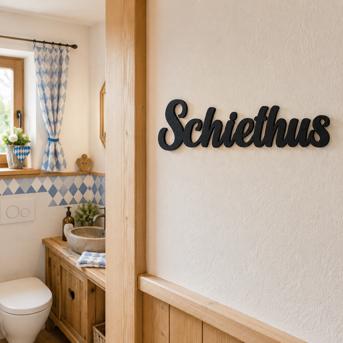 Schiethus Türschild