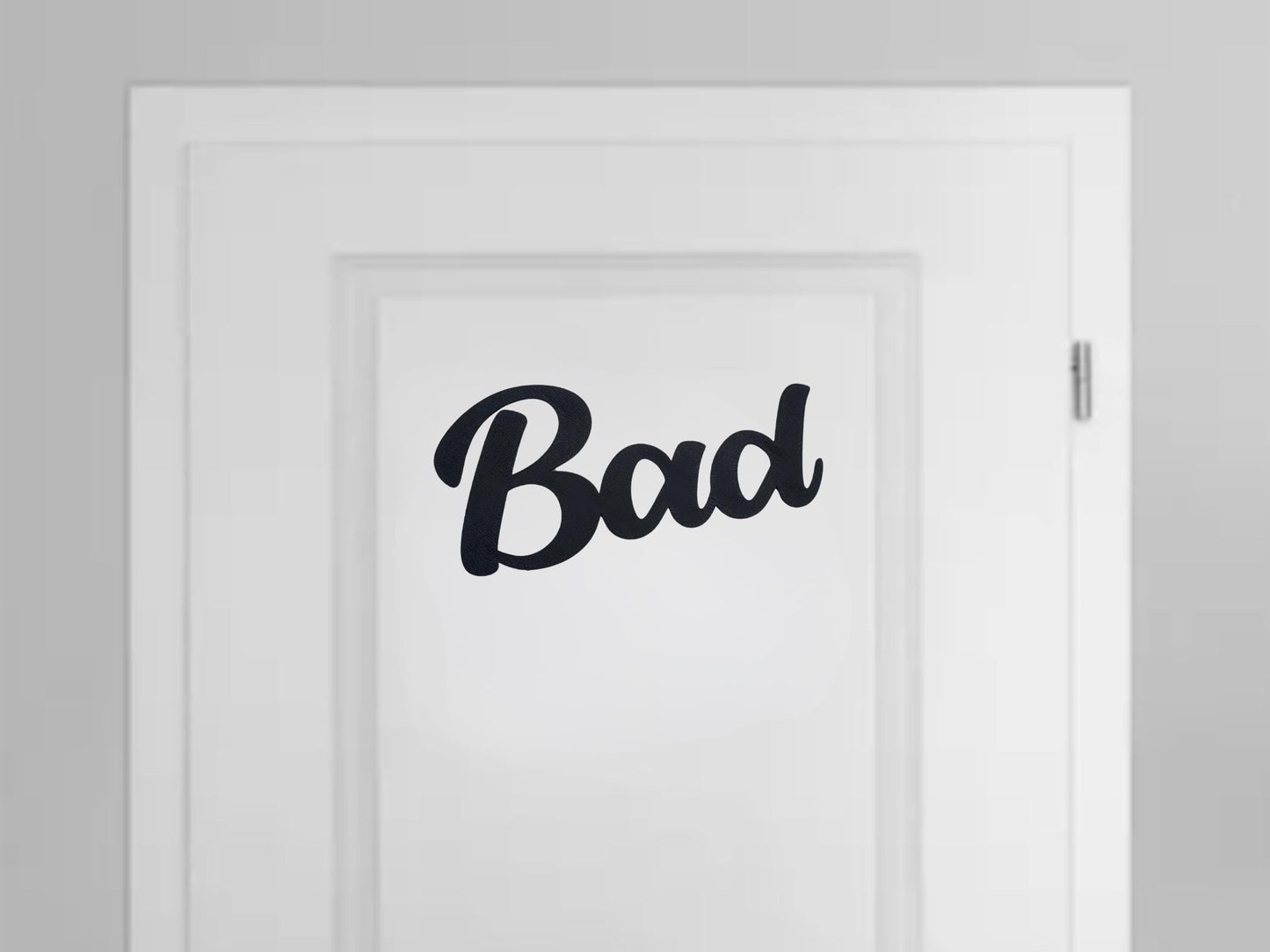 Klebendes Bad Türschild als moderne Türdekoration – Produktansicht 7