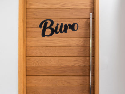 Klebendes Büro Türschild als moderne Türdekoration – Produktansicht 7