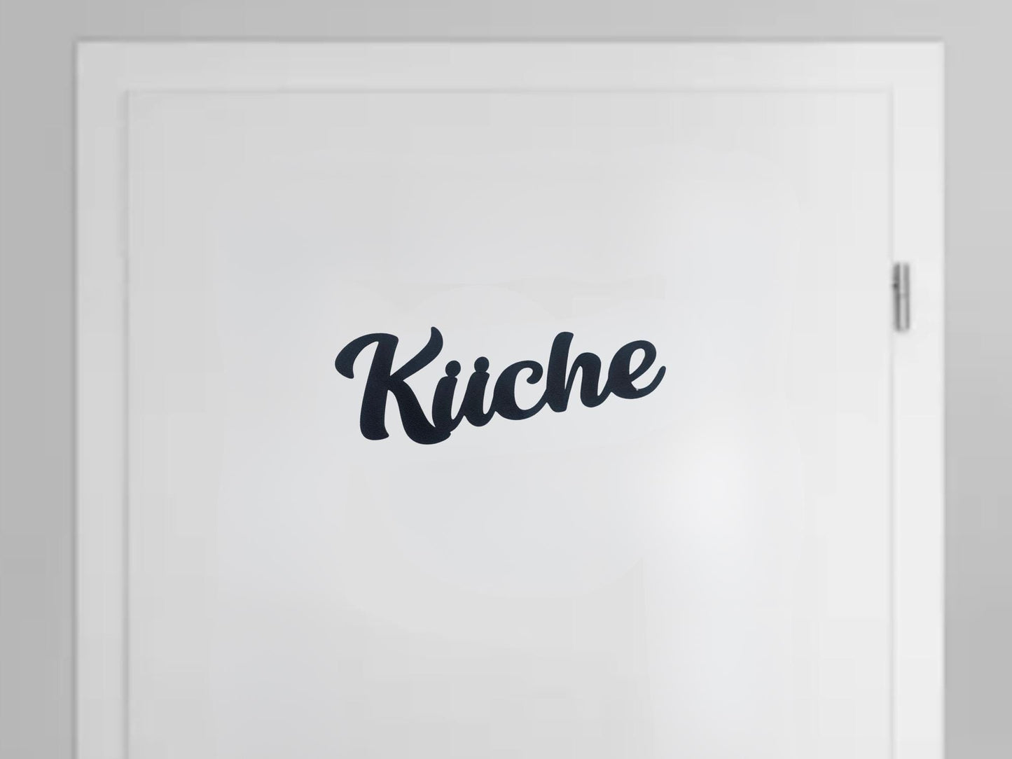 Klebendes Küche Türschild als moderne Türdekoration – Produktansicht 9
