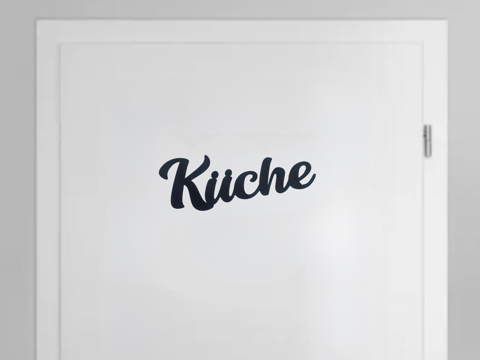 Klebendes Küche Türschild als moderne Türdekoration – Produktansicht 9