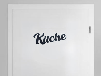 Klebendes Küche Türschild als moderne Türdekoration – Produktansicht 9