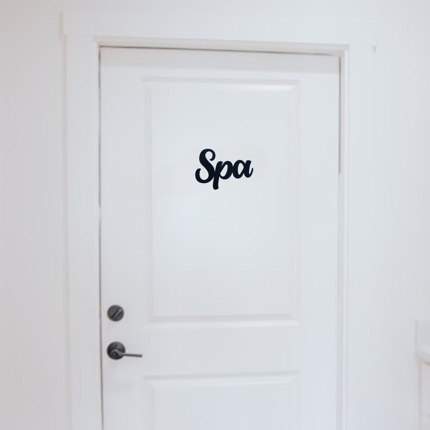 Klebendes Spa Türschild als moderne Türdekoration – Produktansicht 9