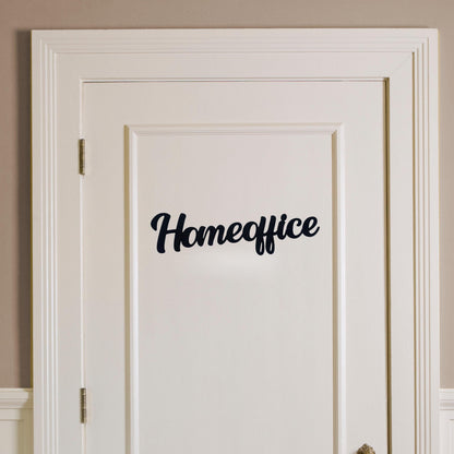 Klebendes Homeoffice Türschild als moderne Türdekoration – Produktansicht 7