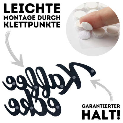 Klebendes Leseecke Schild als moderne Wanddekoration – Produktansicht 4